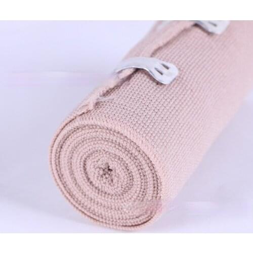 1 Roll High Elastic Bandage Wound Dressing Emergency Muscle Tape for First Aid Kits Accessories Outdoor Sports Sprain Treatment