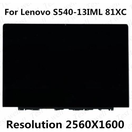 13.3-Inch LCD Screen Display Panel Touch Digitizer Assembly For Lenovo Idaepad S540-13API 81XC S540-13ARE 82DL S540-13IML 81XA