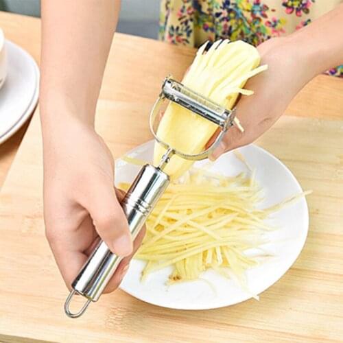 2 in1 Stainless Steel Peeler Grater Fruit Vegetable Carrot Potato Apple Peelers Zesters Kitchen Gadgets Accessories Tool