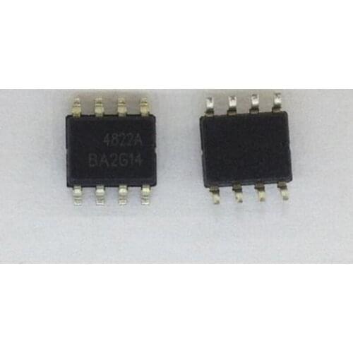 20pcs/lot AO4822A 4822A SOP-8 30V 8A new original