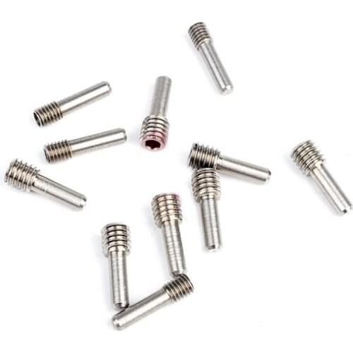 20pcs M3*12mm M4*12mm Set Screw Front/Rear Bumper Pin Screws Middle Axle Bolt for 1/10 RC Crawler SCX10 Car Models