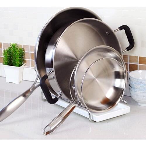 304 Stainless Steel Kitchen Pot Rack Organizing Pot Rack Pot Rack Chopping Board Pot Lid Rack