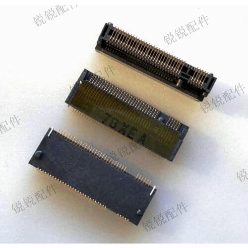 5pcs) Original genuine m.2 b-key H = 4.8 ngff connector as0bc26-s48bb-7h
