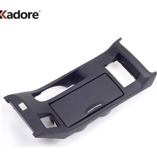 For Mistsubishi Lancer Lancer EX 2008-2013 2014 ABS Interior Consoles Armrest Storage Box Water Cup Holder Case Car Accessories