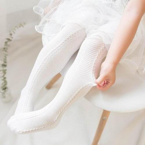Baby Tights Infant Toddler Newborn Kids Pantyhose Girls Fashion Lace Hosiery Mesh Stockings Kids Dresses Accessories for Girls