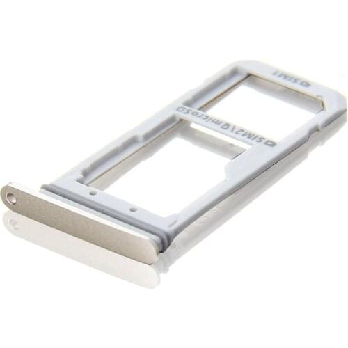 For Samsung Galaxy S7 edge SM-G935 Silver/Gray/Gold/Rose Gold Color Dual SIM And MicroSD Memory Card Tray Holder