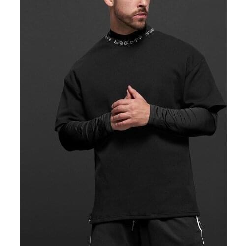 New Men Funny Print O-Neck Loose Harajuku Casual T Shirt 2020 Summer Streetwear Mens Gyms Fitness Short Sleeve Hip Hop T-shirt