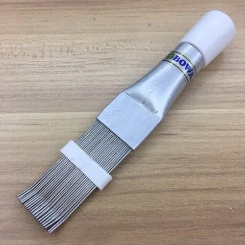 Fin comb is air Conditioner Fin Repair Tool - Straightens condenser and evaporator fins and also digs out junk embedded deeply