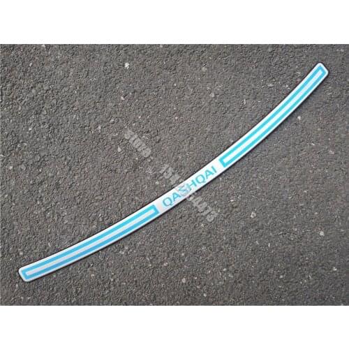 Stainless Steel External Ultra-thin Rear Bumper Protector Sill Trunk Guard Cover Trim For Nissan Qashqai J10 2007 - 2012 2013
