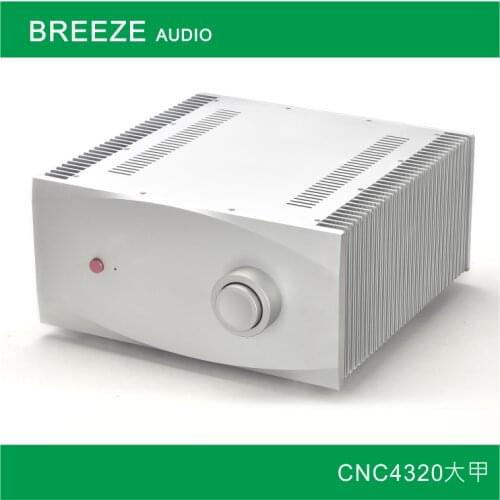 NEW BZ4320 All Aluminum CNC Precision Amplifier Chassis Large Class A Audio Amp Case DIY Box 430*200*418MM