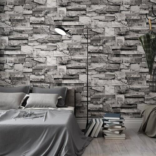 Beibehang Wallpapers Antique Brick Brick Wall paper Chinese Nostalgic Restaurant Hotel Backdrop Retro Bars Wallpapers