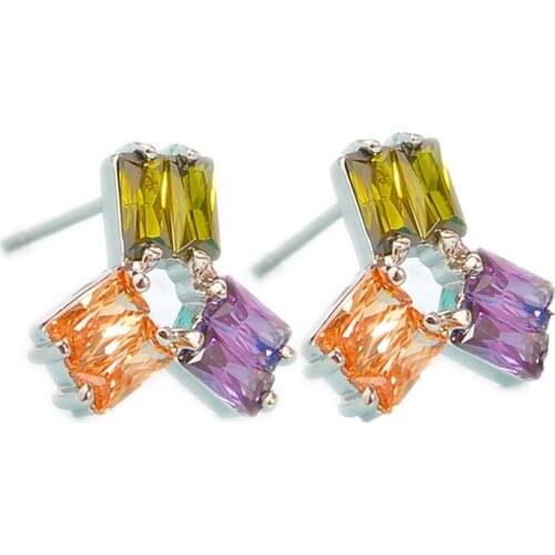 OCIKI Women's Silver Earrings