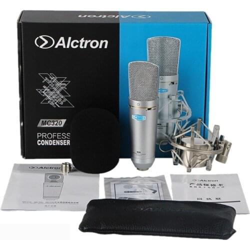 Alctron MC320 professional FET condenser microphone for studio recording studio broadcasting station and stage performance