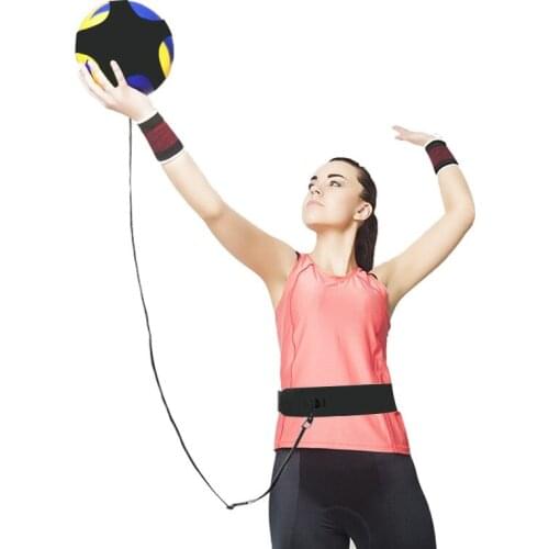 Volleyball Practice Belt Adjustable Volleyball Training Equipment for Serving and Arm Swing Trainer