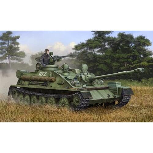 Trumpeter 01589 1/35 Russian ASU-85 airborne self-propelled gun Mod.1970