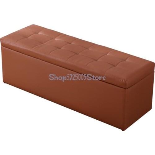 Clothing Store Sofa Bench Bench Storage Fitting Room Stool Rest Bench Shoe Store Shoe Change Bench Bench Bench Footstool Leather