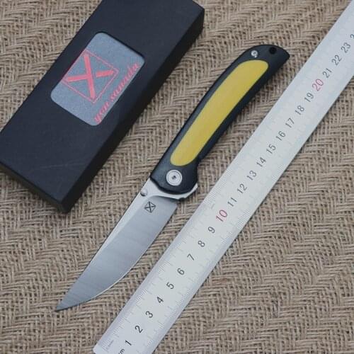 YX-636 folding knife ball bearing 14C28N blade G10 Handle Camping Hunting Outdoor suvival Pocket Knives EDC tools
