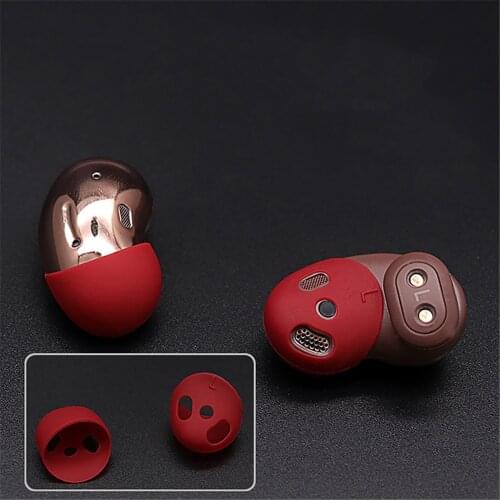 Replacement Ear Tips Earpads Leakproof Sound Non-slip Earphone Caps for Samsung Galaxy Buds Live Headset