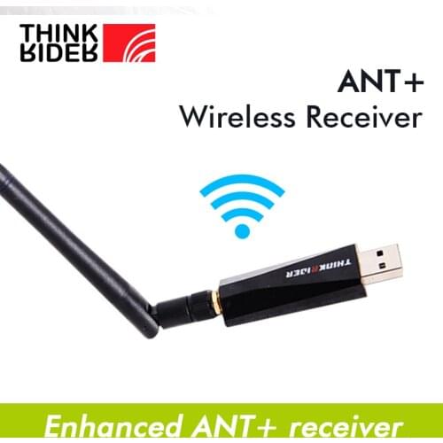 Thinkrider ANT+ USB For Garmin Stick Adapter Transmitter Sensor TrainerRoad to Upgrade Bike Trainer Zwift Wahoo Bkool
