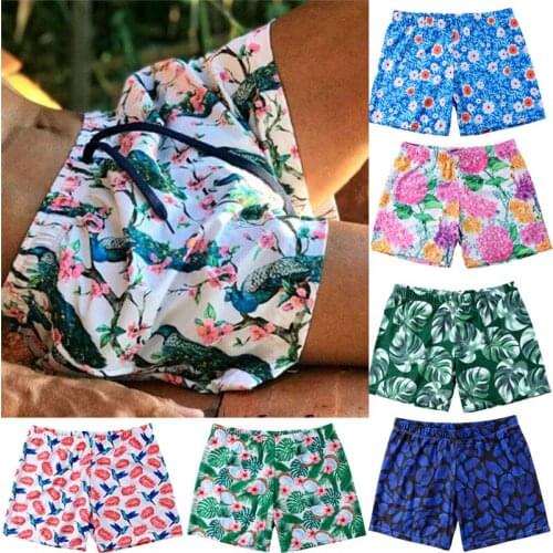 2019 Beach Shorts Men Summer Quick Dry Comfortable Beachwear Homme Shorts