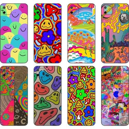 Black tpu Case For OPPO Realme C11 C20 C21 Case Back Cover Bumper kid fashion