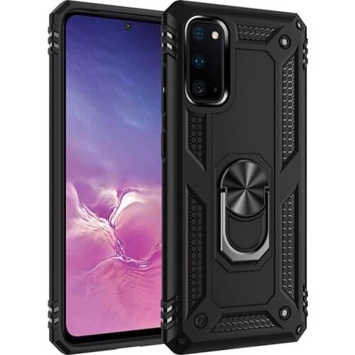 For Samsung Galaxy S20 S20 Plus S21 Ultra Case Luxury Armor Magentic Ring Car Holder Cover For Samsung S20 FE 5G Phone Cases