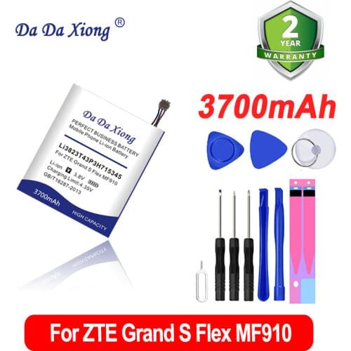 Da Da Xiong 3700mAh LI3823T43P3H715345 Battery for ZTE Grand S Flex / For ZTE MF910 MF910S MF910L MF920 MF920S MF920W+ Battery