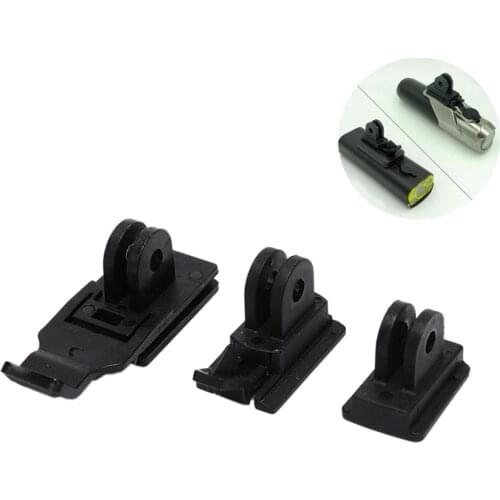 Bike Light Holder Flashlight Lamp Mount Bracket Connect To Garmin Bryton Cateye Computer Mount With Camera Adapter Bicycle Parts