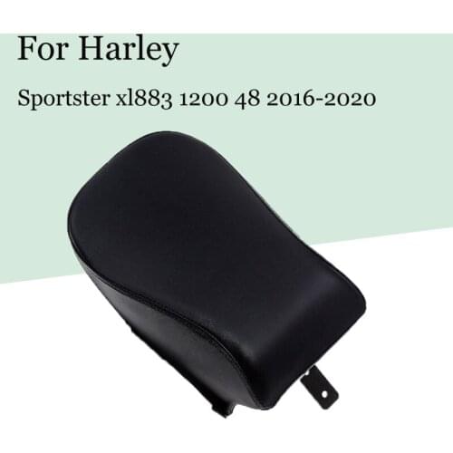 For Harley Sportster xl883 1200 48 2016-2019 2020 front driver single rear passenger double seat cushion Motorcycle Accessories