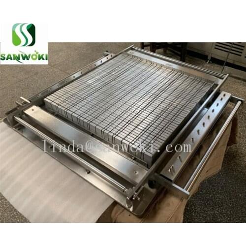 Customized 5*3cm/5*4cm chocolate bar guitar cutting machine jelly drops manual cutting machine raw chocolate cutter machine