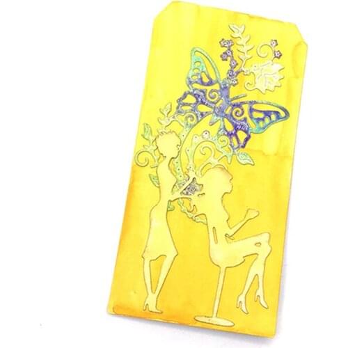 Julyarts Hairdressing Die Cutter Sellos DIY Scrapbook Photo Album Embossing Decorative Paper Card Craft