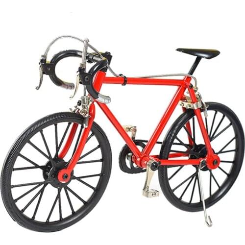 RED Color Building Toys 3D alloy bicycle model Kit ( DIYB-2R)