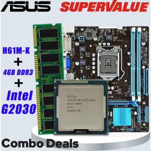 Gigabyte GA-B85M-D2V Motherboard Intel Core i3 3240 CPU 3.4GHz 3MB Dual-Core 16GB DVI VGA PC Intel B85 Placa-mãe e CPU Used