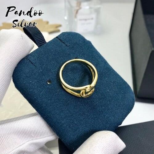 Fashion Charm Original 1:1 Replica,Yellow Toi Et Moi Bot Knot Statement Ring YOU AND ME Women Jewelry Gift With Logo