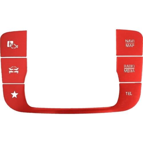 Center Console Multimedia Mouse Switch Buttons Cover Stickers for Mercedes Benz A B Class W177 W247 W167 GLE GLS GLB