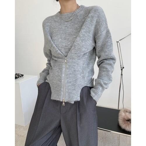 New woman mohair sweater loveMODA