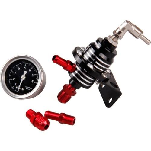 Fuel Gasoline Pressure Regulator Fuel Pressure Regulator Supercharger Fuel Applicator with Table