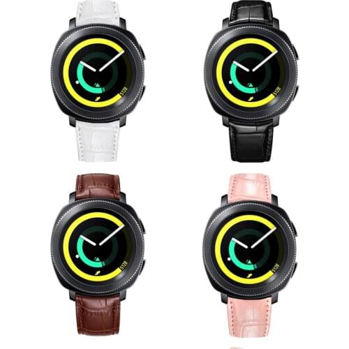 Quality Leather Watch Band Strap for Samsung Gear Sport S4 for Active 2/Watch3 41mm/ Watch 42mm Replacement band 20mm 22mm