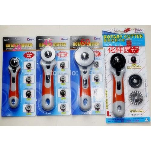 2018 Special Offer Limited Adult Tesoura Frozen Puncher Rotary Cutter Roller Blade Circle Cloth Round 28mm ,45mm,60mm