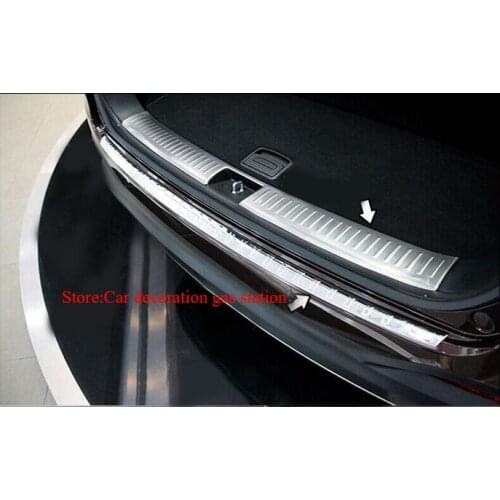 Car styling for Kia Sorento 2015 2016 2017 High quality stainless steel Rear bumper Protector Sill car styling