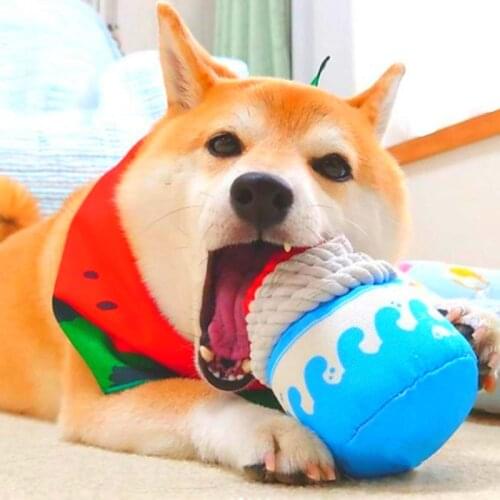 Japanese Pet Toy Bite Waterproof Toy Cat Dog Toy Bite Resistant Rope Knot Cleaning Teeth Consumption Energy Pet Supplies