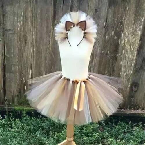 Baby Tutu Skirts Girls Tulle Ballet Pettiskirts Tutus with Hairbow Kids Birthday Party Costume Cosplay Skirts