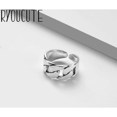 Bijoux Ladies New Hollow Rings for Women Gifts Vintage Large Adjustable Size Rings Luxury Jewelry