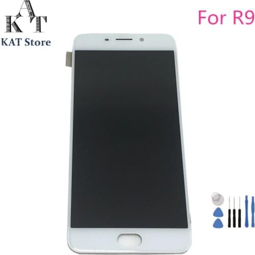 5.5" LCD Display Touch Screen For Oppo R9 R9m R9tm X9009 LCD Digitizer Assembly With Frame Gift Tools