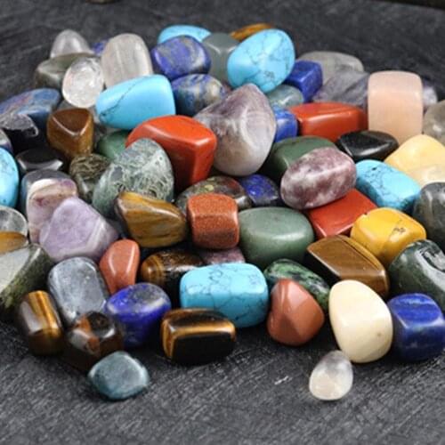 200g/lot Natural Mineral Tumbled Stone Carnelian Quartz Protolith Rock Healing Chakra Reiki Crystal Charoite Beads Point Free