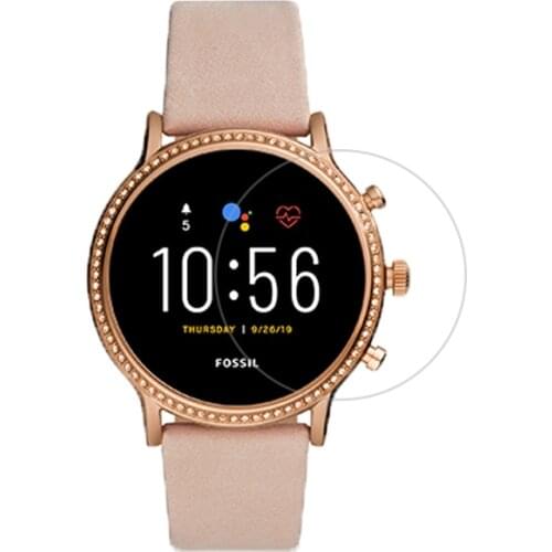 5pcs Tempered Glass For Fossil Gen 5/Fossil julianna HR Women Smart Watch HD Screen Protector For Gen5 FTW6035 FTW6061 FTW6062