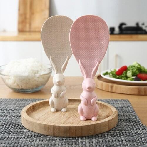 Non-stick Rice Spoon Household Creative Rabbit Lovely Rice Cooker Rice Shovel Filled Rice Shovel Rice Spoon Kitchen Accessories