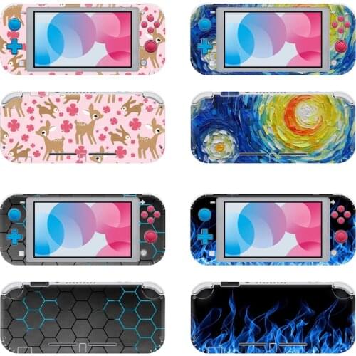 More deisgn for Nintendo Switch Lite Protector Skin Sticker for switch lite pvc viynl sticker for NS switch lite skin sticker