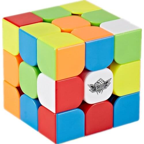 Cyclone Boys Feijue 3x3 Magnetic Magic Cube 3x3x3 Cube Puzzle Profissional Stickerless Speed Cube 3x3 Puzzle Toy For Children