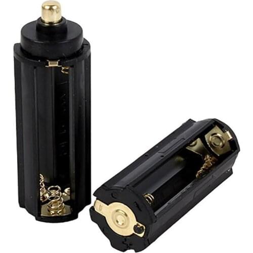 Battery Holder Flashlight Battery Holder Accessory 4.5V Battery Holder Used To Transfer 3*AAA To 1*18650 Holder Holder